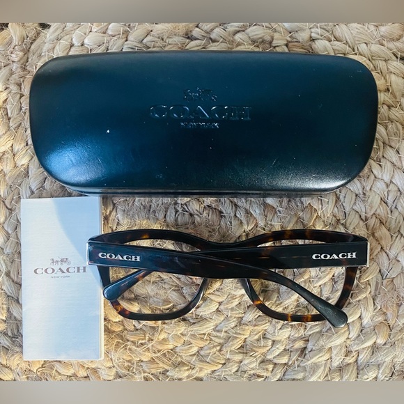 EUC Coach Women's Tortoise Shell Glasses - Picture 3 of 6